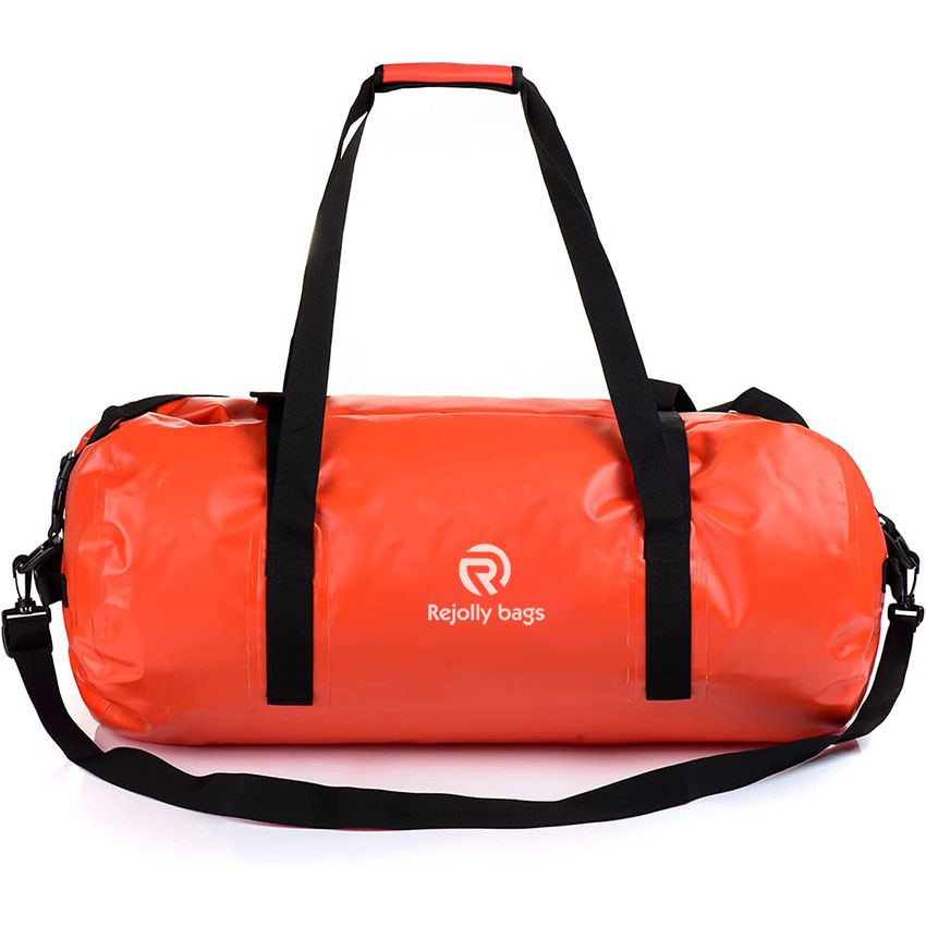 Waterproof Duffel Bag 60L for Kayaking Boating Swimming Rafting Canoeing Water Sports Hiking Camping Motorcycling Bag