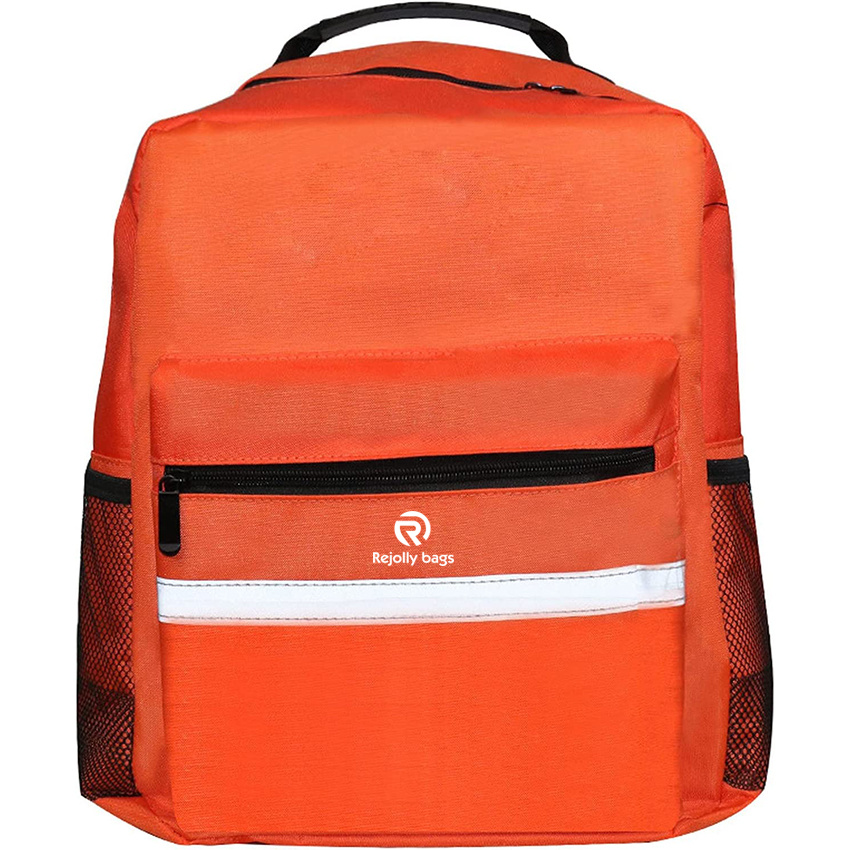 Empty First Aid Backpack Travel Supplies Cosmetic Organizer Insulated Medicine Bag Convenient Suit for Family Outdoors Hiking Camping Car Office