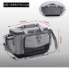 Outdoor Large Fishing Tackle Storage Bag - 100% Water-Resistant Polyester Material Fishing Tackle Bag