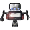 Bike Handlebar Bag Insulated Bicycle Front Rack Touchable Phone Holder Water Resistance Cooler Innovative Pouch W Mesh Container for Icepack 2 in 1 Storage for