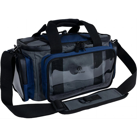 Water-Resistant Canvas Fishing Tackle Tote Designer Fishing Rod Bag RJ21790