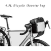 Waterproof Reflective Bicycle Front Bag, Shoulder Bag with Touchable Transparent Phone Pouch Bicycle Bag