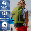 Waterproof Heavy Duty Backpack for Kayaking, Camping, Fishing, Hiking Bag
