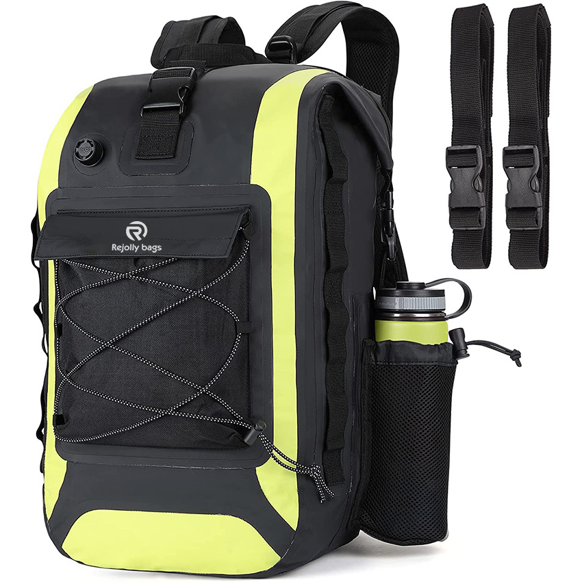 35L Waterproof Motorcycle Backpack with Mounting Straps Motorcycle Dry Bag