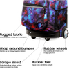 Large Capacity Carry on Luggage Durable Rolling Backpack with Wheels Bag