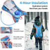 Insulated Hydration Pack 1.5L for Age 8-15 Hiking Backpack for Running, Cycling, Camping Hydration Bag