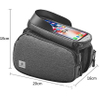 Waterproof Bike Pouch Bag Cycling Front Top Tube Touchscreen Sun Visor Storage Bag for Smart Phone Bicycle Bag