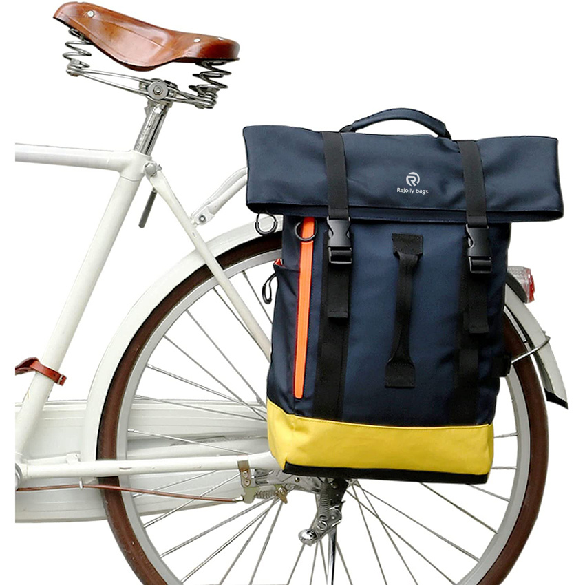 Bike Handlebar Bag Bicycle Rear Rack Pannier Saddlebag Cycling Front Frame Pouch Laptop Backpack Bike Bag