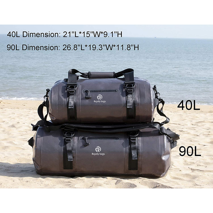 Airtight TPU Dry Duffel for Motorcycle, Kayaking, Rafting, Skiing, Travel, Hiking, Camping Bag