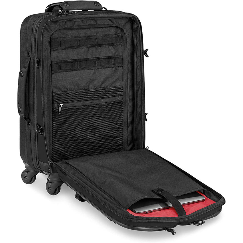4-Wheel Spinner Carry-on Travel Bag Large Capacity Durable Luggage