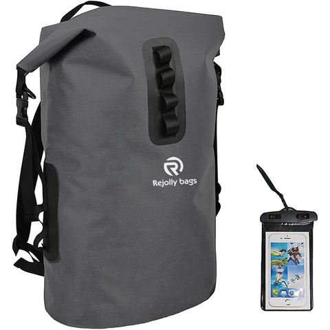 20L Waterproof Dry Floating Roll Top Backpack with Phone Case for Kayaking, Rafting, Boating, Camping, Beach, Wate Sports Bag
