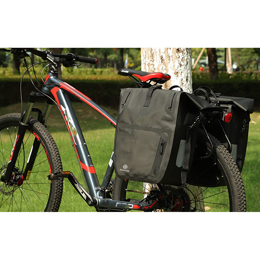 Waterproof Rear Panniers Suitable for Most of Mountain Bikes Tail Outdoor Exercise Bike Bag