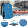 Dry Bag Waterproof Floating Dry Backpack Lightweight with Waist Pouch and Phone Case for Kayaking Camping Beach Boating Swimming for Men Women