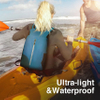 Dry Bag Waterproof Floating Dry Backpack Lightweight with Waist Pouch and Phone Case for Kayaking Camping Beach Boating Swimming for Men Women
