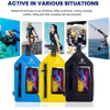 Large Capacity Lightweight Waterproof Chest Sling Bag Pouch Fashion Diving Swimming Pool Beach Underwater Pouch Case
