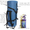 80L Large Capacity Waterproof Backpack with Airtight Zipper Closure Bag