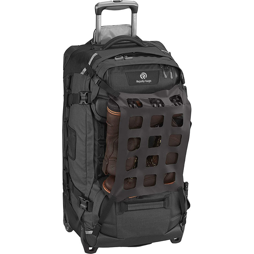 2-Wheel Durable Duffel Bag Carry- on Rolling Trolley Luggage