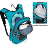 Hydration Backpack with 3L BPA Free Water Bladder, Lightweight Day Pack for Hiking, Running, Cycling Hydration Bag