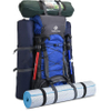 60L Internal Frame Hiking Backpack with Rain Cover, Outdoor Sport Travel Daypack for Climbing Camping Touring