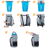 Backpack Cooler Waterproof Dry Bag All-Purpose Soft Sided Cooler Bag Lightweight Cooler Backpack for Kayaking, Beach, Rafting, Boating Dry Bag