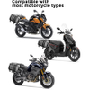 Waterproof Saddle Bags Side Bags for Motorcycle Mortorbike Travel, 50L Detachable Bags Reflective Design Motorbike Bag