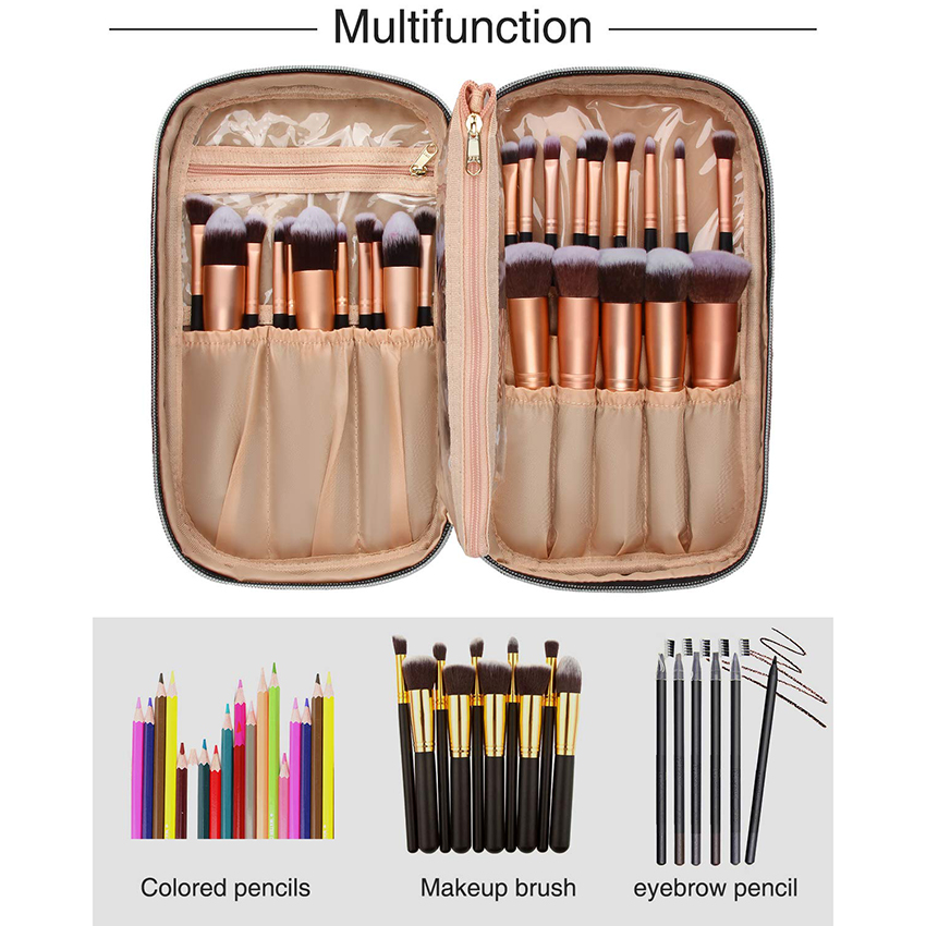 Makeup Brush Organizer Cosmetic Bags Makeup Artist Case Makeup Handbag for Travel Cosmetic Bag RJ21686