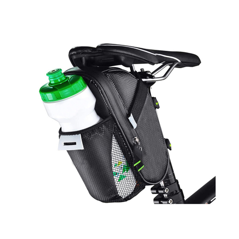 Gym Sports Bag Waterproof Bike Bags Under Seat Pack for Mountain Road Bicycles with Bottle Pouch