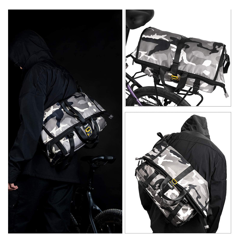 Bike Accessories Bags Bicycle Pannier Multi-Function Cycling Storage Pouch Bicycle Bag