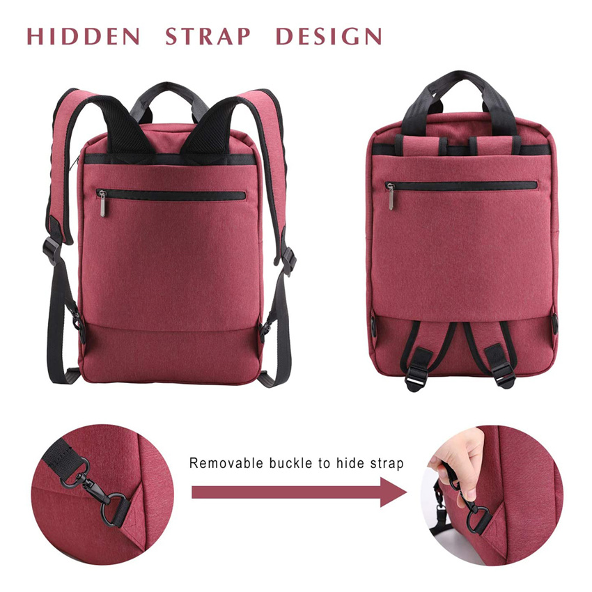 Slim Computer Backpacks Water Resistant Casual Bookbag Travel Work Carry on Backpack Casual Daypack