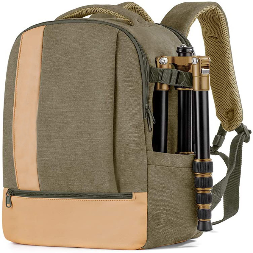 Lightweight Outdoor Backpack Camera Backpack Fashion Canvas Photography Bag