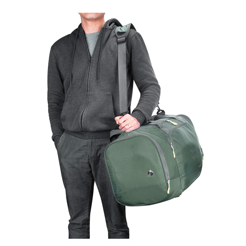 Sports Duffel Bag Gym Bag with Shoe Compartment Travel Bag for Men Women