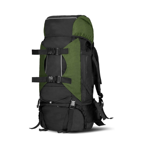 Outdoor Camping Bag Internal Frame Backpack Large Capacity Travel Bag Plus Rain Cover