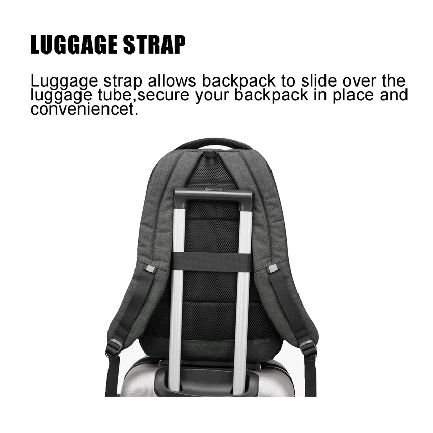 Wholesale Laptop Bags Backpack for Mens USB Charging Waterproof Business Laptop Backpack