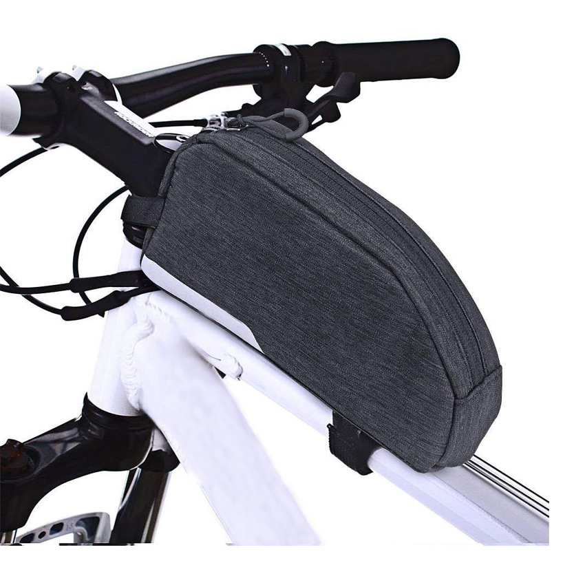 Waterproof Bike Frame Bag Bicycle Front Top Tube Bag Pouch Cell Phone Holder Travel Sports Gym Bags