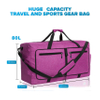 Large Capacity Women Bag Travel Duffle Bag Foldable Bag Outdoor Luggage Bags