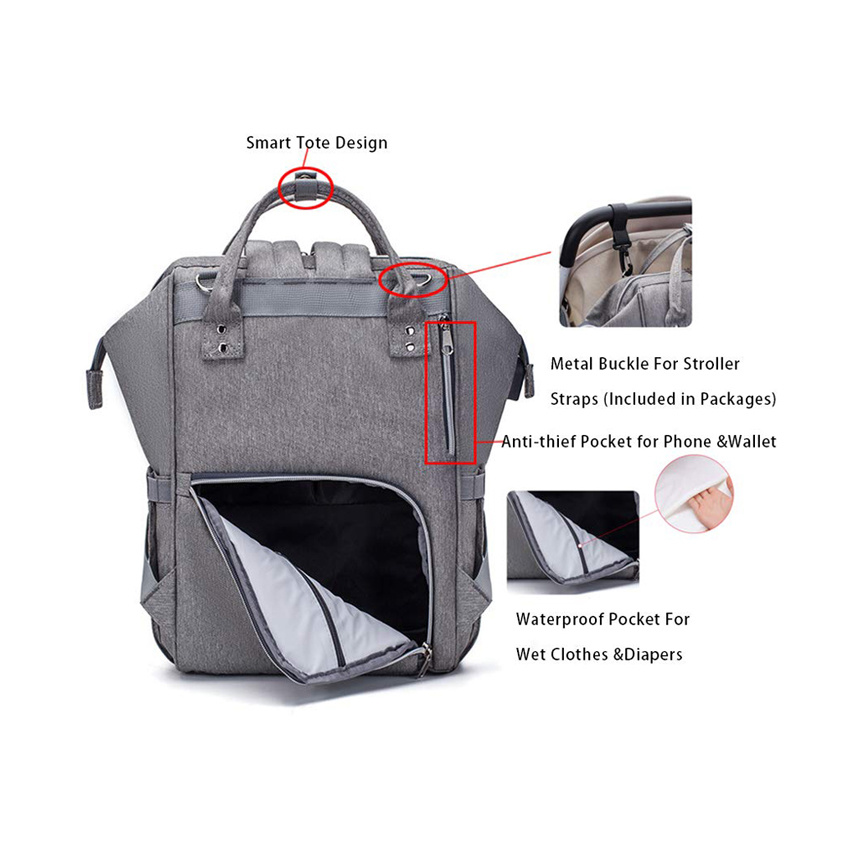 Mummy Bag Diaper Bags Baby Sleeping Bag Multifunctional Travel Bags