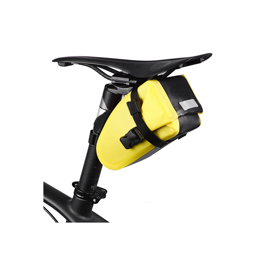 Road Folding Bicycle Seat Post Pouch Bike Saddle Bag Waterproof Bicycle Cycling Rear Seat Bag