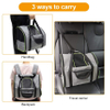 Durable Travel Cat Carrier Backpack Small Pet Tote Bag Pet Supply Bag