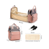 Baby Diaper Bag Multi-Function Travel Foldable Baby Bed Fashion Baby Sleeping Bag