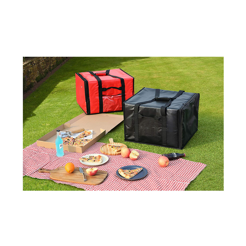 Wholesale Insulated Pizza Delivery Cooler Bags for Large Food Delivery Bag Lunch Thermal