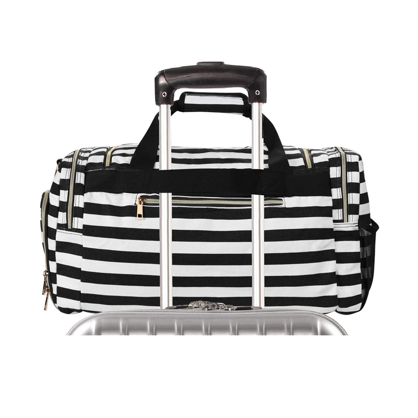Hot Selling Carry on Travel Tote Bag with Shoe Compartment Tote Travel Luggage Bags Large Capacity Handbags