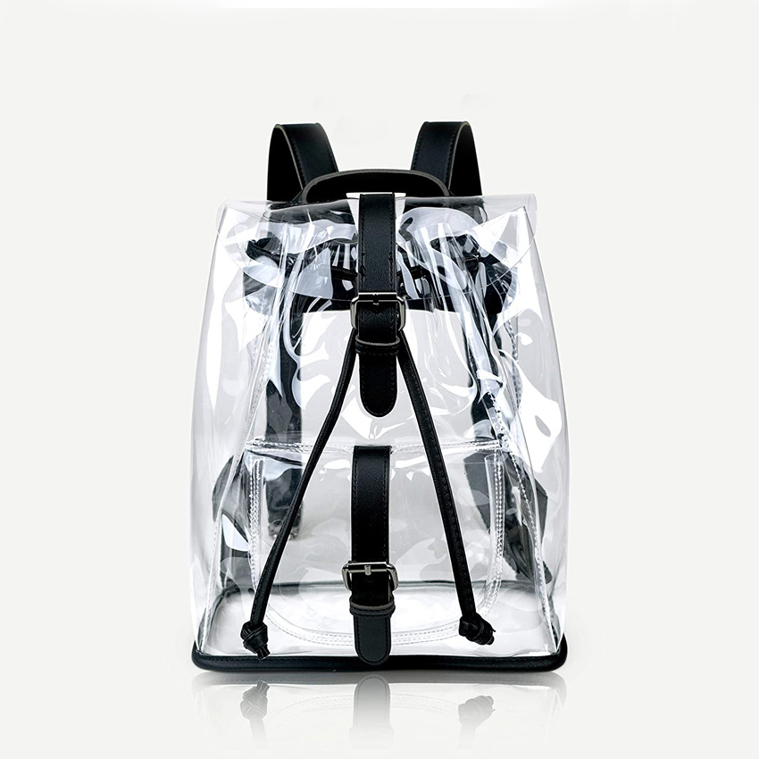 Mini Clear Backpack Small Stadium Approved Bag Women′s Daypacks Packable Travel Daypack