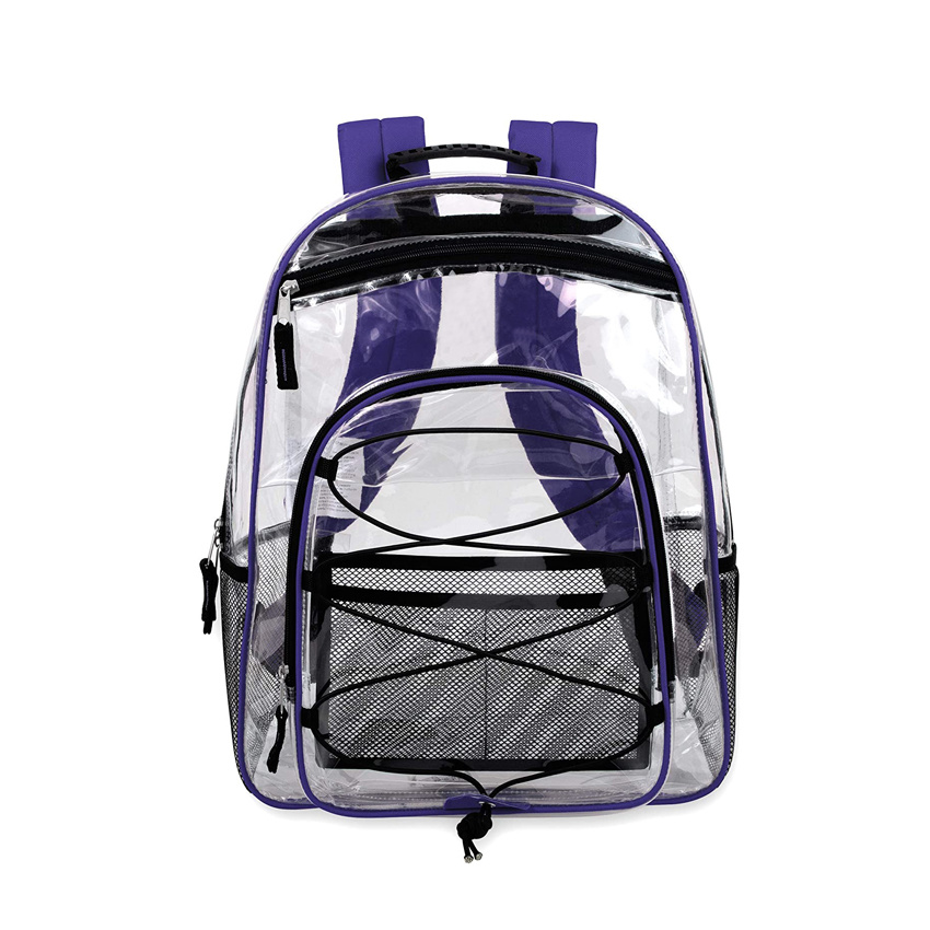Clear Backpack Heavy Duty Transparent Bag Best Daypack Waterproof Backpack PVC Backpack