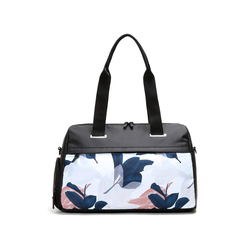 Luggage Handbags Duffel Water-Resistant Gym Bag with Shoe Compartment and Wet-Gear Pocket