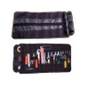 Canvas Big Tool Bag Rolling Organizer Bag Roll Tool Bag with 25 Pockets Combination