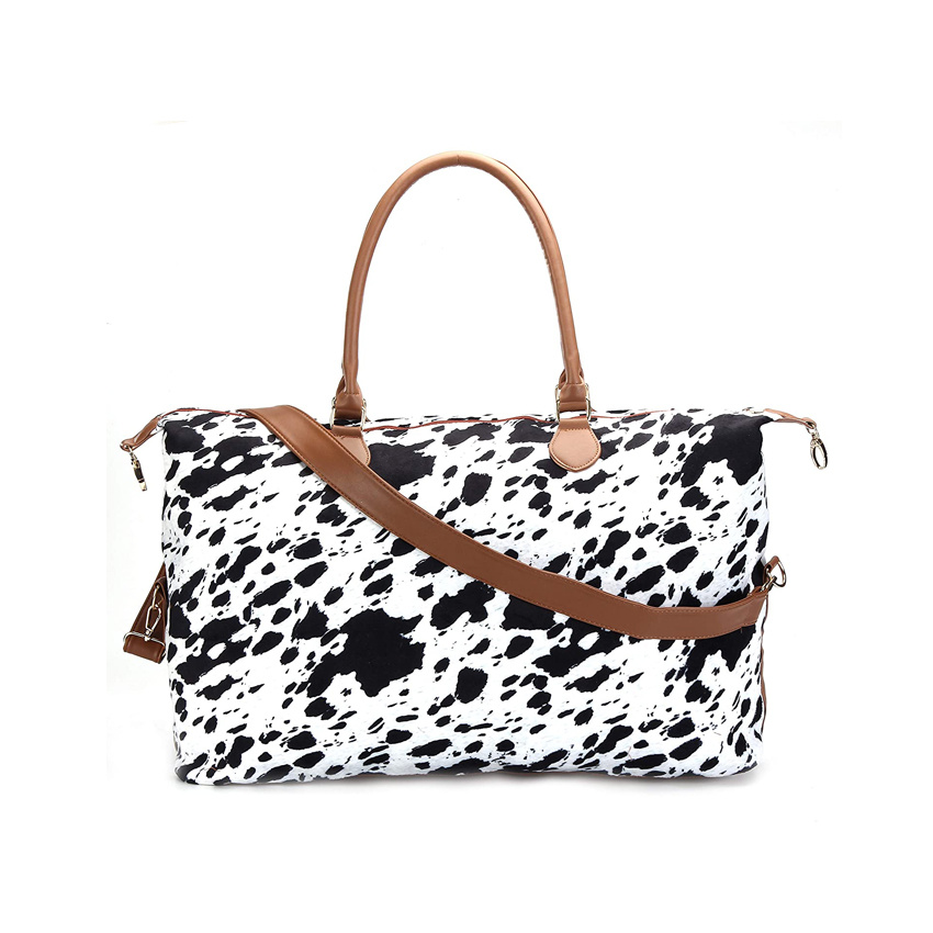 Leopard Travel Luggage Bag Large Duffel Bag Women Bags Fashion Ladies Handbags