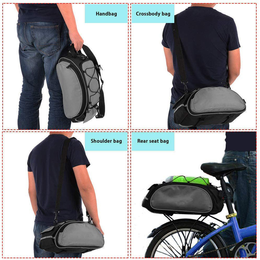 Multifunctional Bicycle Rear Seat Bag Bicycle Under Seat Bag Bicycle Rear Basket Bicycle Saddle Bag Under Seat