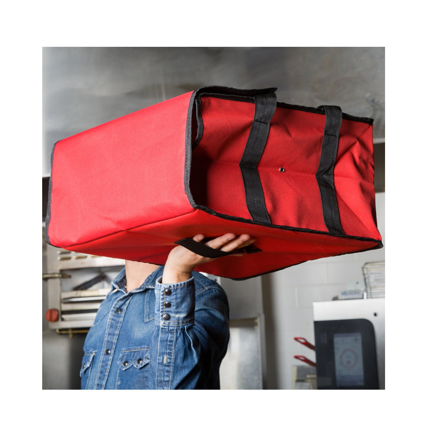 Large Storage Space Food Delivery Bag Insulated Delivery Bag Lunch Cooler Bag