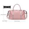 Pink Travel Sport Bag Waterproof Duffel Bags Fashion Women Shopping Bag