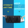 Sports Travel Duffel Bag With Shoe Compartment & Wet Pocket, Carry On Bag Weekender Overnight Bag, Water Resistant Sports Bag RJ196189